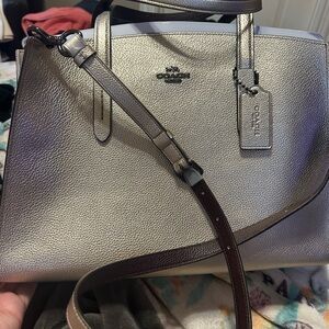 Coach handbag perfect for school or personal use.